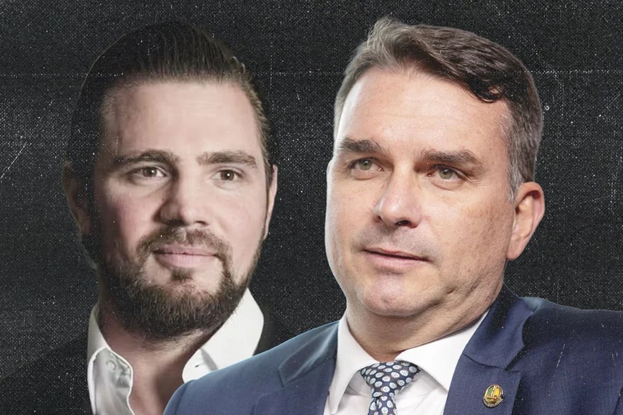 Áudio: Flávio Bolsonaro negocia com Vorcaro pagamento para bancar filme sobre Jair Bolsonaro